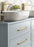 Appoint Zinc Champagne Bronze Cabinet Pull 24