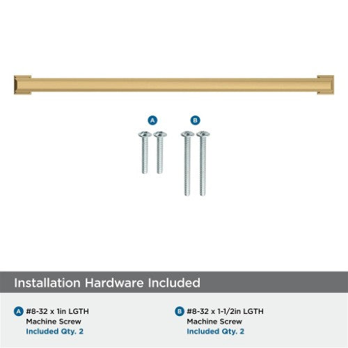 Appoint Zinc Champagne Bronze Cabinet Pull 19