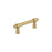 Destine Zinc Champagne Bronze Cabinet Pull 1