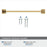 Exceed Zinc Champagne Bronze Cabinet Pull 24