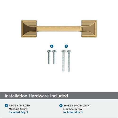 Exceed Zinc Champagne Bronze Cabinet Pull 19