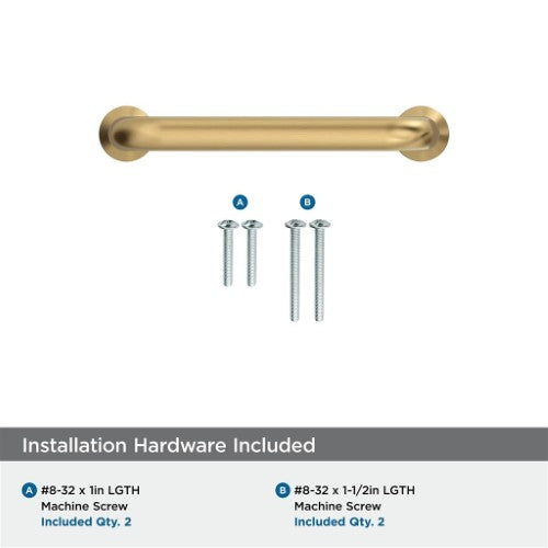 Factor Zinc Champagne Bronze Cabinet Pull 17