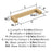 Monument Aluminum Champagne Bronze Cabinet Pull 10