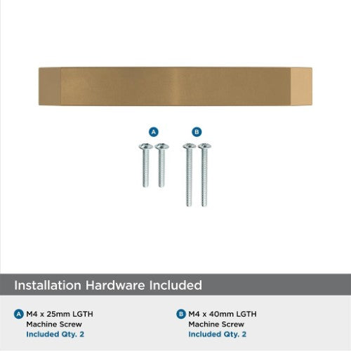 Premise Zinc Champagne Bronze Cabinet Pull 4