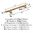 Radius Stainless Steel Champagne Bronze Cabinet Pull 11