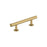 Radius Stainless Steel Champagne Bronze Cabinet Pull 1
