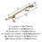 Riva Zinc Champagne Bronze Cabinet Pull 12