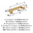 Stature Zinc Champagne Bronze Cabinet Pull 10