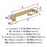 Stature Zinc Champagne Bronze Cabinet Pull 11