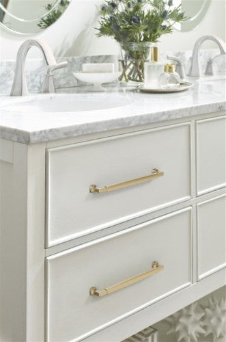Stature Zinc Champagne Bronze Cabinet Pull 22
