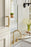 Balata Zinc Champagne Bronze Cabinet Pull 26