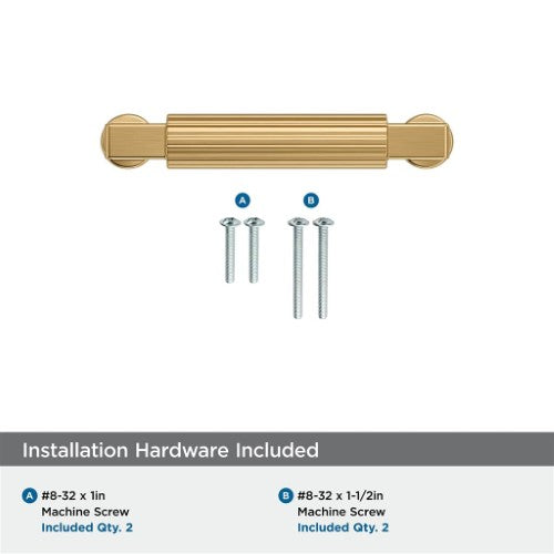 Ballard Zinc Champagne Bronze Cabinet Pull 19