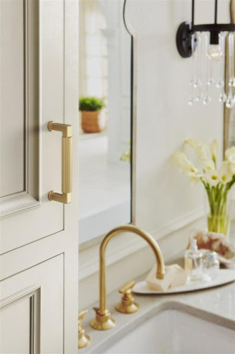 Ballard Zinc Champagne Bronze Cabinet Pull 26