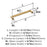 Ballard Zinc Champagne Bronze Cabinet Pull 14