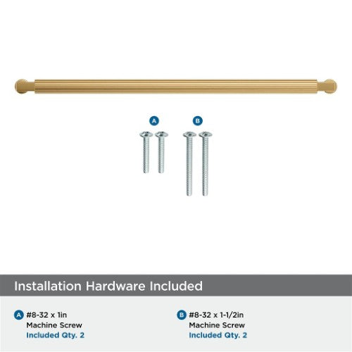 Ballard Zinc Champagne Bronze Cabinet Pull 18