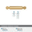 Balon Zinc Champagne Bronze Cabinet Pull 19