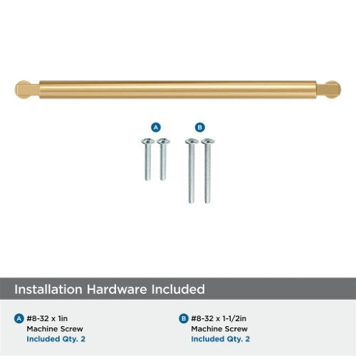 Balon Zinc Champagne Bronze Cabinet Pull 17