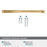 Bellamy Zinc Champagne Bronze Cabinet Pull 19