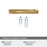 Bellamy Zinc Champagne Bronze Cabinet Pull 17