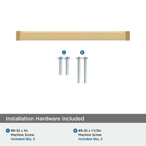 Blackrock Zinc Champagne Bronze Cabinet Pull 16