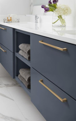 Blackrock Zinc Champagne Bronze Cabinet Pull 26