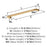 Blackrock Zinc Champagne Bronze Cabinet Pull 13