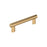 Bronx Zinc & Stainless Steel Champagne Bronze Cabinet Pull 4