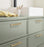 Bronx Zinc & Stainless Steel Champagne Bronze Cabinet Pull 24