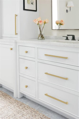 Bronx Zinc & Stainless Steel Champagne Bronze Cabinet Pull 20