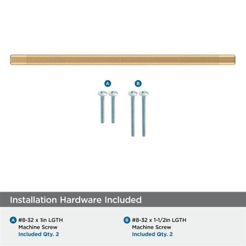 Bronx Zinc & Stainless Steel Champagne Bronze Cabinet Pull 14