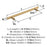 Caliber Zinc Champagne Bronze Cabinet Pull 12