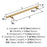 Caliber Zinc Champagne Bronze Cabinet Pull 13