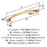 Candler Zinc Champagne Bronze Cabinet Pull 13