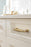 Coble Zinc Champagne Bronze Cabinet Pull 25