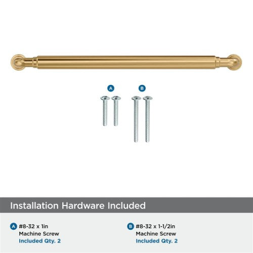 Coble Zinc Champagne Bronze Cabinet Pull 24