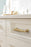 Cowrie Zinc Champagne Bronze Cabinet Pull 25