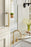 Cowrie Zinc Champagne Bronze Cabinet Pull 27