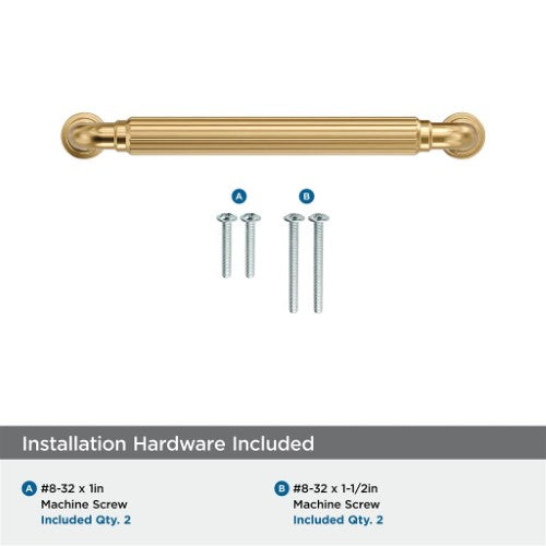 Cowrie Zinc Champagne Bronze Cabinet Pull 19