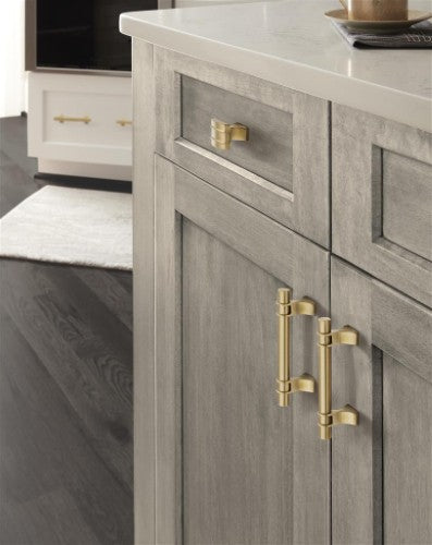 Davenport Zinc Champagne Bronze Cabinet Pull 20