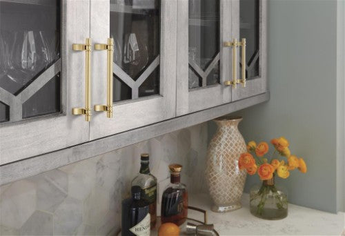 Davenport Zinc Champagne Bronze Cabinet Pull 21