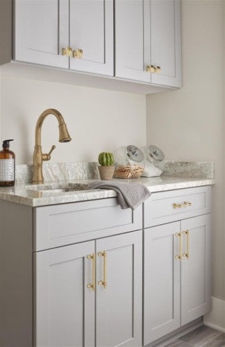 Davenport Zinc Champagne Bronze Cabinet Pull 37