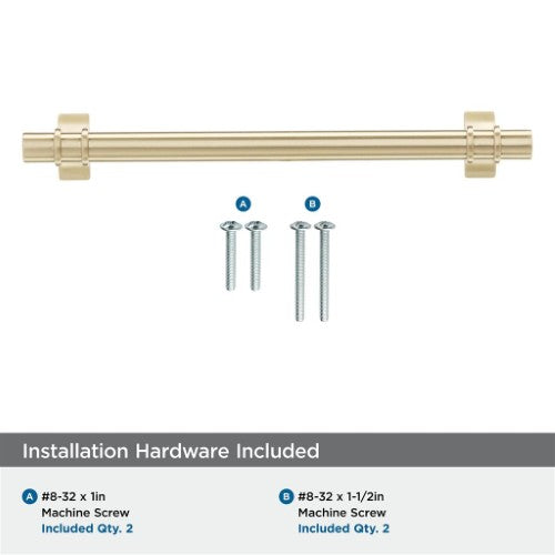Davenport Zinc Champagne Bronze Cabinet Pull 41