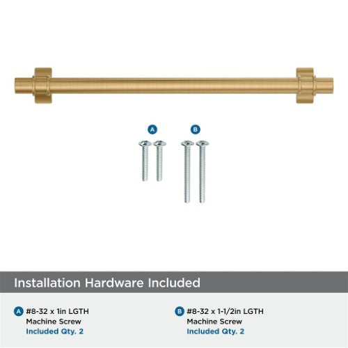 Davenport Zinc Champagne Bronze Cabinet Pull 22