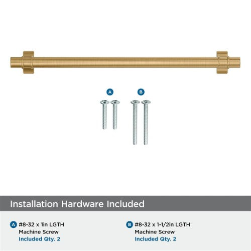 Davenport Zinc Champagne Bronze Cabinet Pull 17
