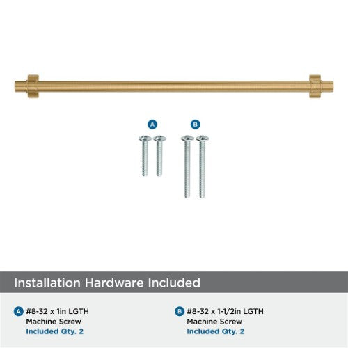 Davenport Zinc Champagne Bronze Cabinet Pull 19