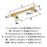 Destine Zinc Champagne Bronze Cabinet Pull 10