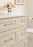 Destine Zinc Champagne Bronze Cabinet Pull 19