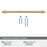 Destine Zinc Champagne Bronze Cabinet Pull 23