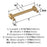 Dupont Circle Zinc Champagne Bronze Cabinet Pull 16