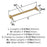 Dupont Circle Zinc Champagne Bronze Cabinet Pull 15